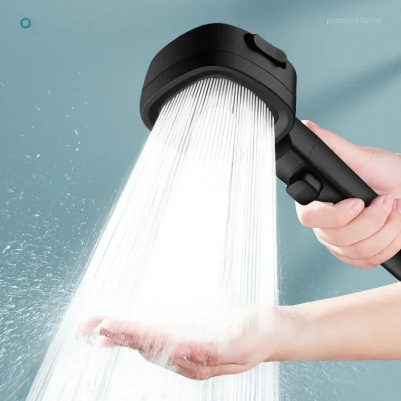 Adjustable High-Pressure Shower Head