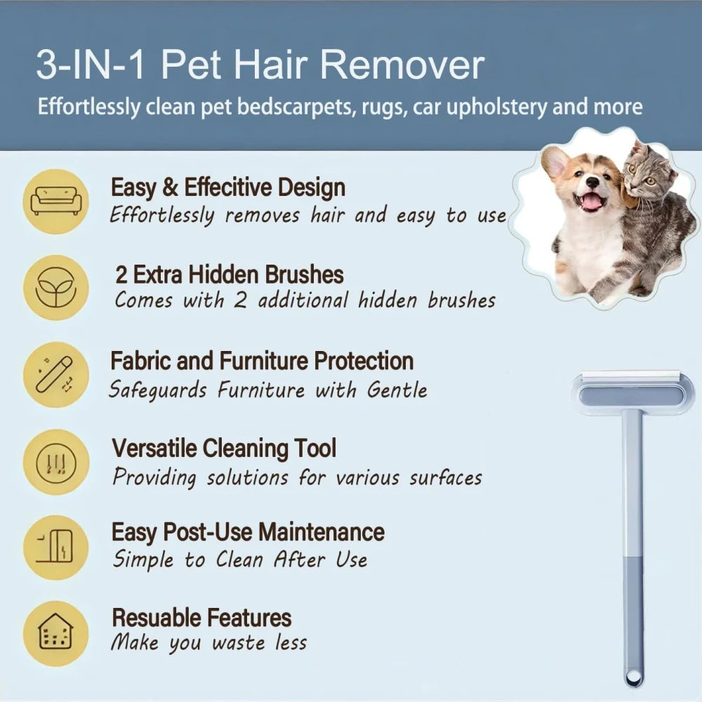 4-in-1 Pet Hair Remover