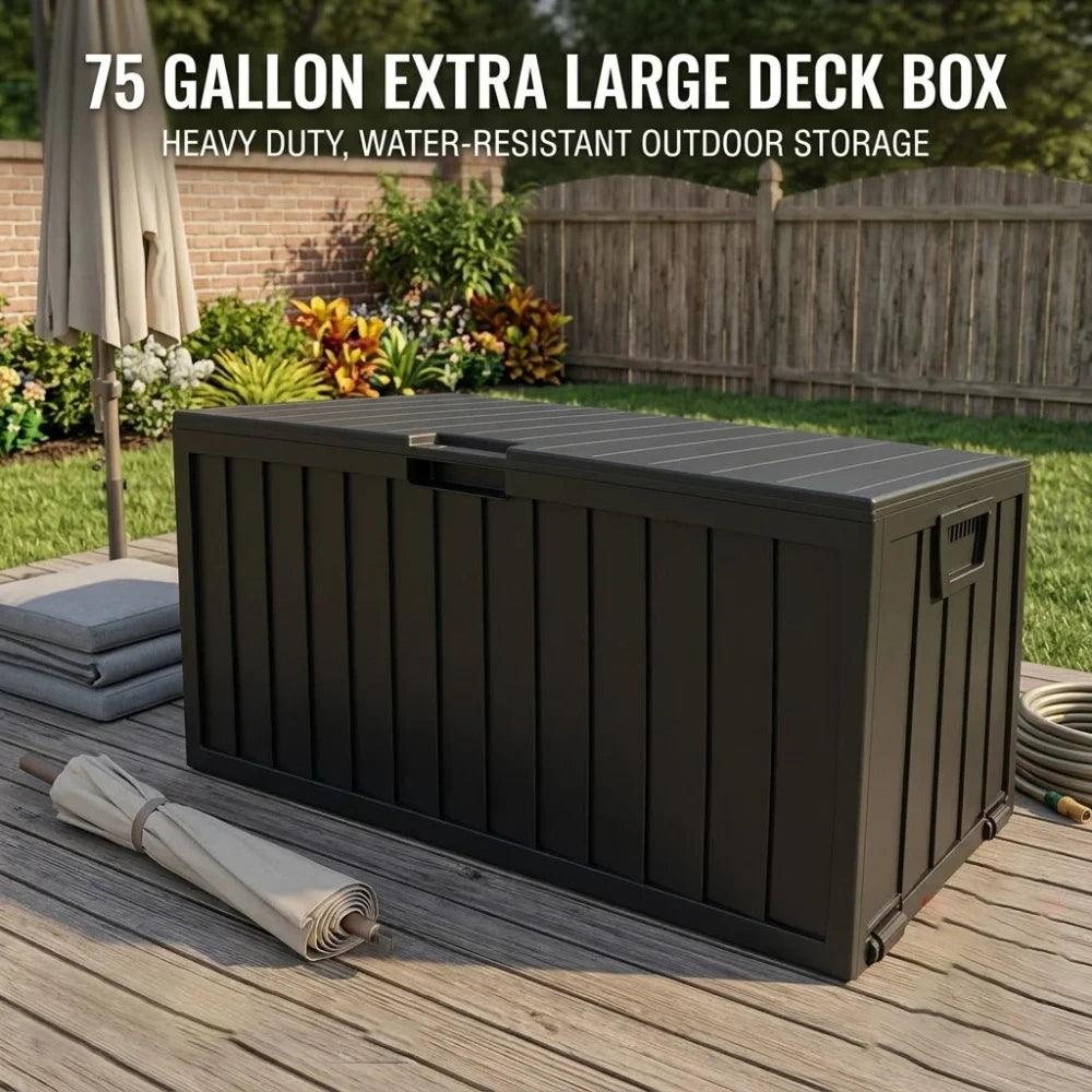 75 Gallon Deck Box